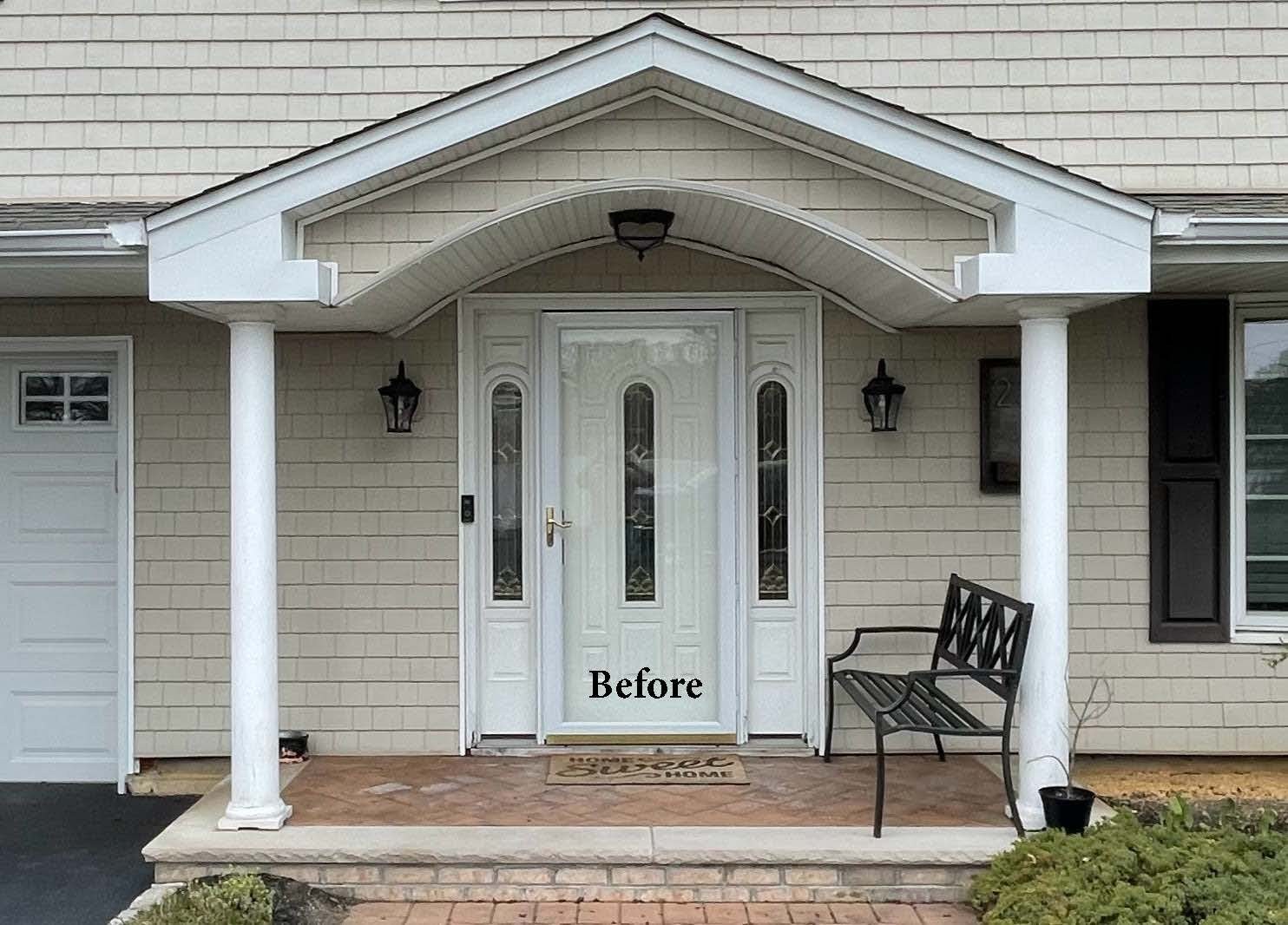 Front entry before