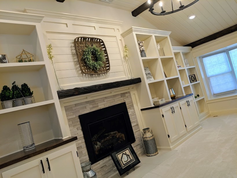 Completed JUST-In Home Services interior project